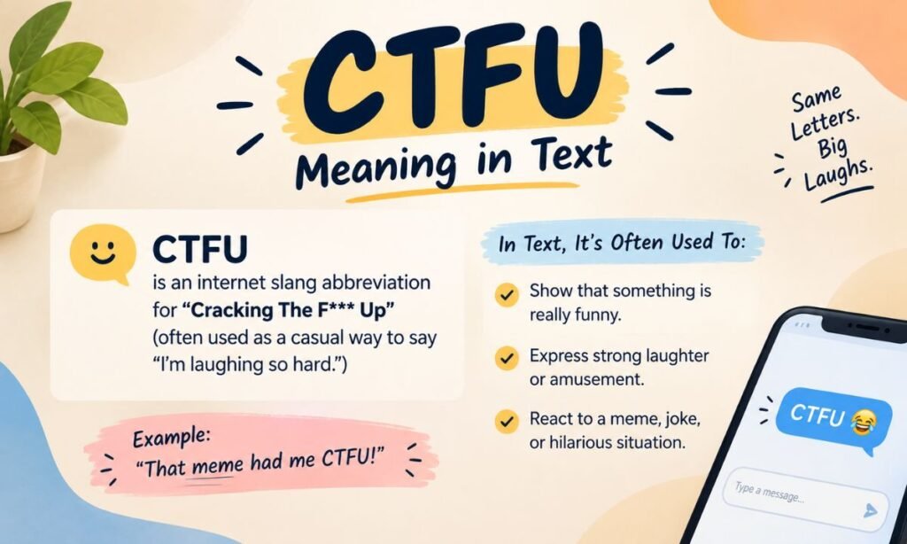 CTFU Meaning in Text