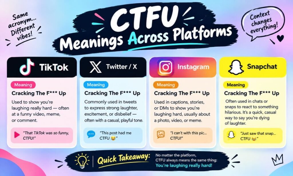 CTFU Meanings Across Platforms