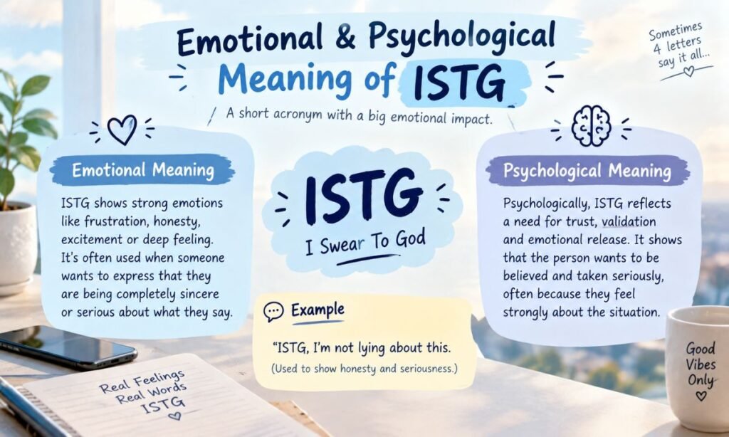 Emotional & Psychological Meaning of ISTG