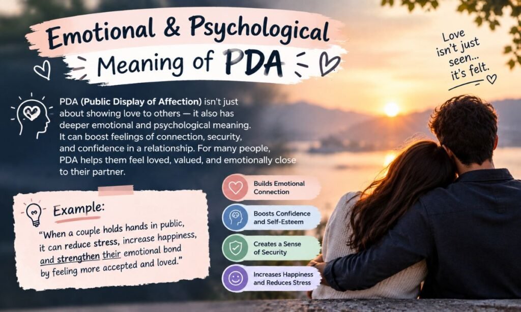 Emotional & Psychological Meaning of PDA