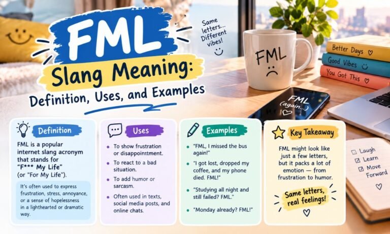 FML Meaning Slang