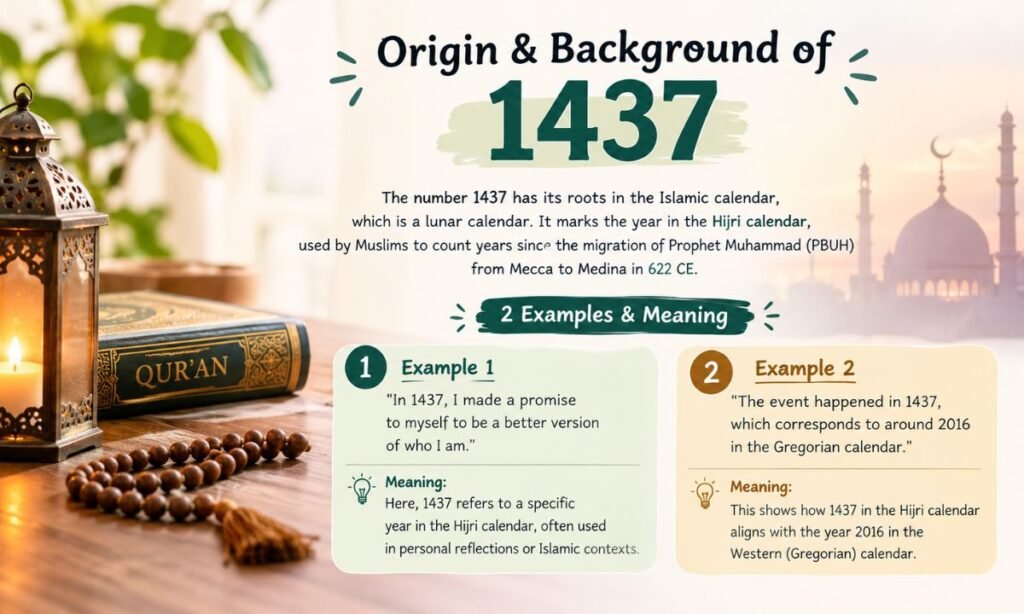 Origin & Background of 1437