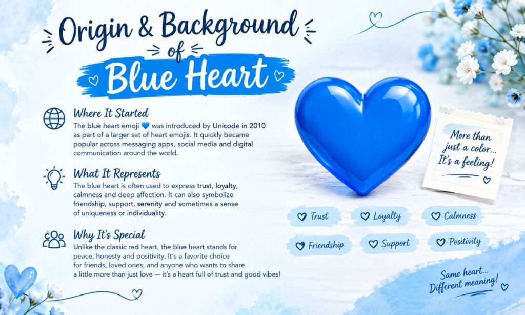 Origin & Background of Blue Heart