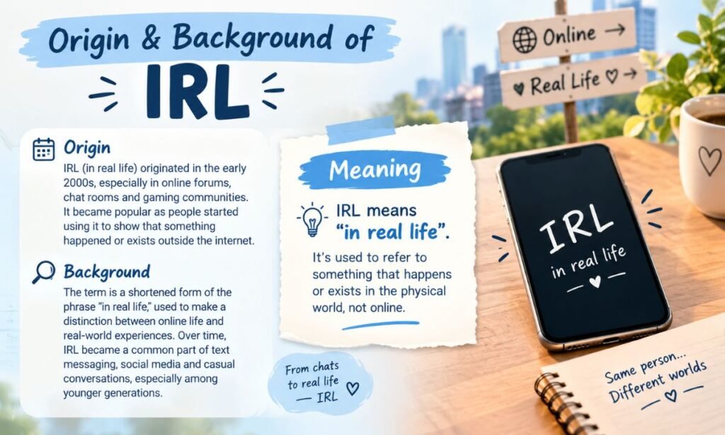 Origin & Background of IRL