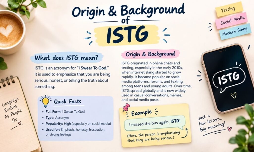 Origin & Background of ISTG