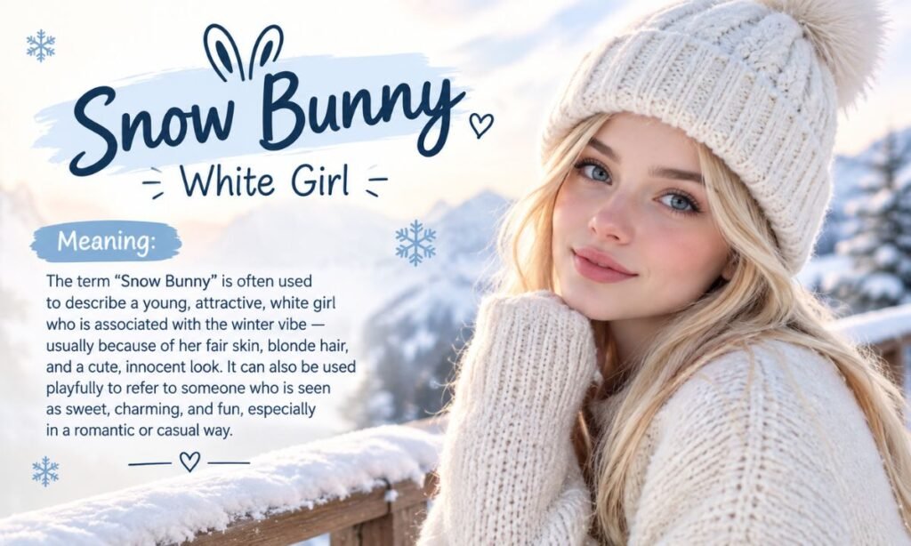 Snow Bunny White Girl