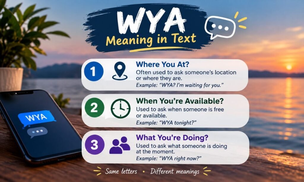 WYA Meaning in Text