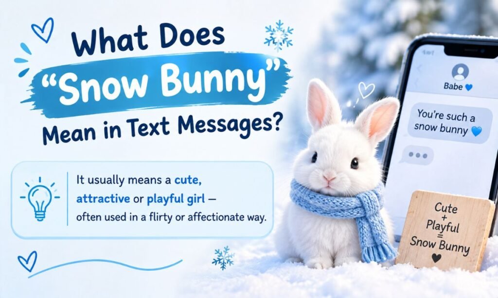 What Does “Snow Bunny” Mean in Text Messages