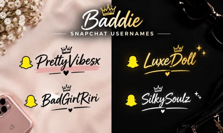 Baddie Snapchat Usernames