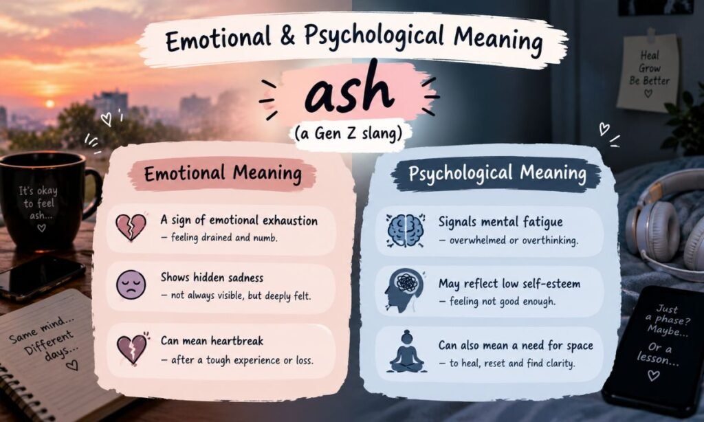Emotional & Psychological Meaning of Ash