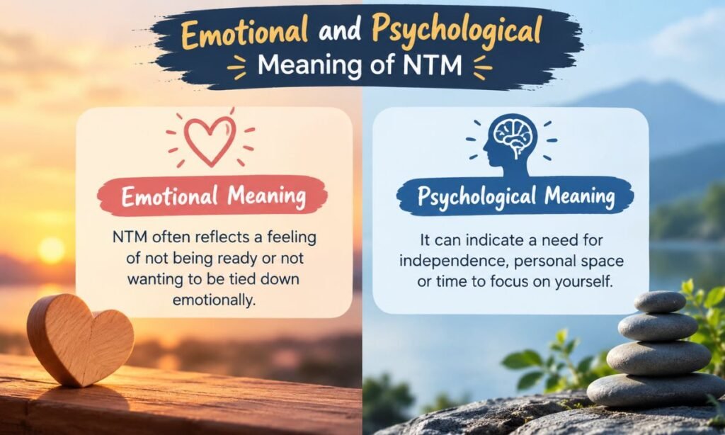 Emotional and Psychological Meaning of NTM
