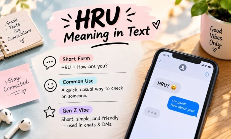 HRU Meaning in Text