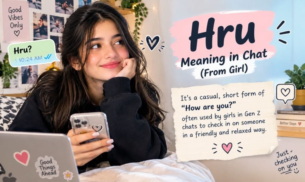Hru Meaning in Chat from Girl