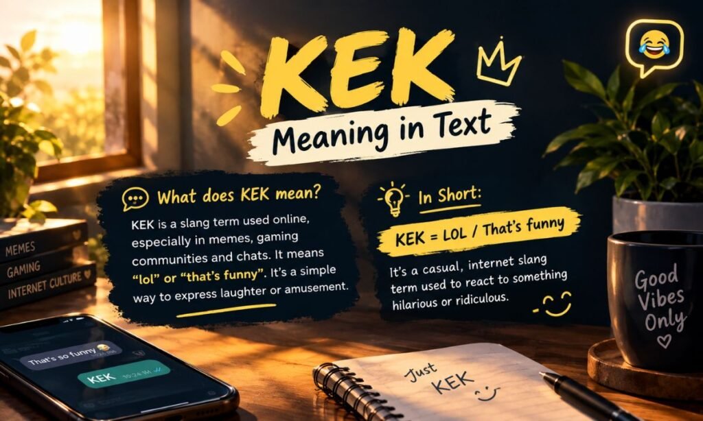 KEK Meaning in Text