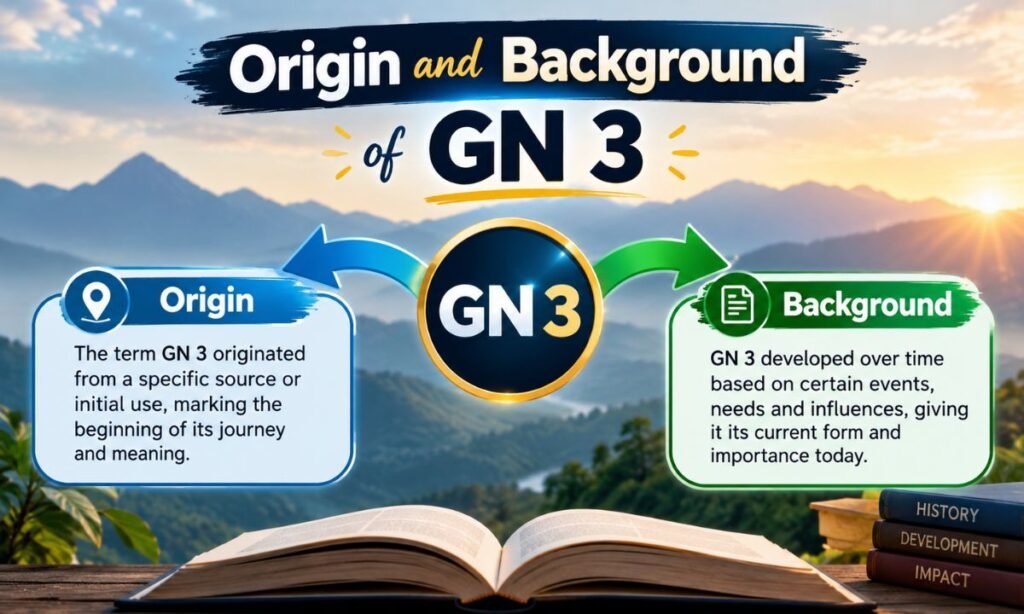 Origin and Background of GN 3