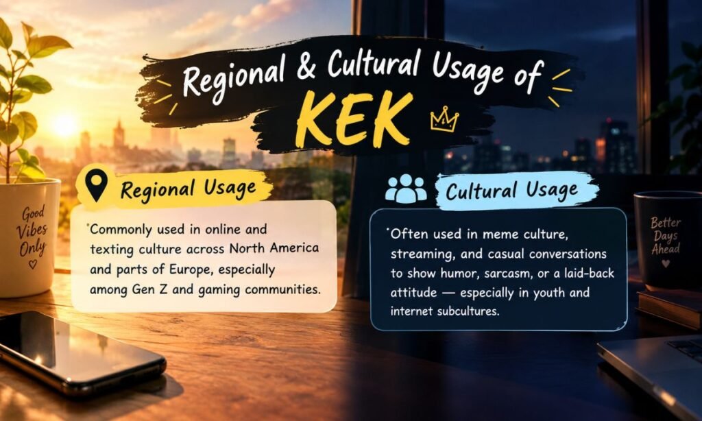 Regional & Cultural Usage of KEK