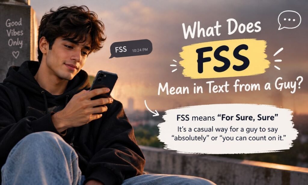What Does FSS Mean in Text from a Guy?